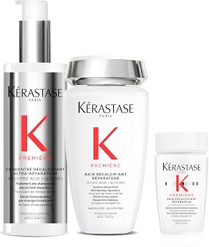 K rastase Pre-Treatment Damage Repair Consantree 8.5 fl oz 250 ml + Van Decalcify, 8.5 fl oz 250 ml Sample Included, Damage Care
