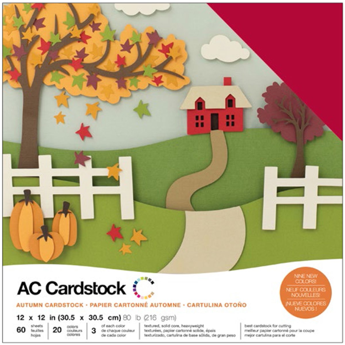 AMERICAN CRAFTS cloth album 12x12インチ2冊ほか American Crafts 12x12