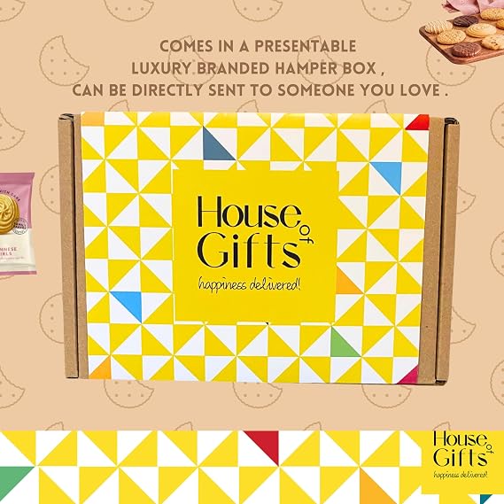 Biscuits Gift Set Afternoon Tea Hamper Gifts Border Biscuit English Luxury Tin for tea lovers & Biscuit Lovers, Grandparents, Mum, Dad, Birthdays