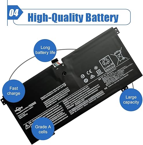 Miniatura 5 de Dentsing Batería de repuesto para portátil L15M4PC1 Lenovo Yoga 710 710-11ISK 710-11IKB 11.6 pulgadas Series Notebook L15L4PC1 5B10K90767 5B10K90801