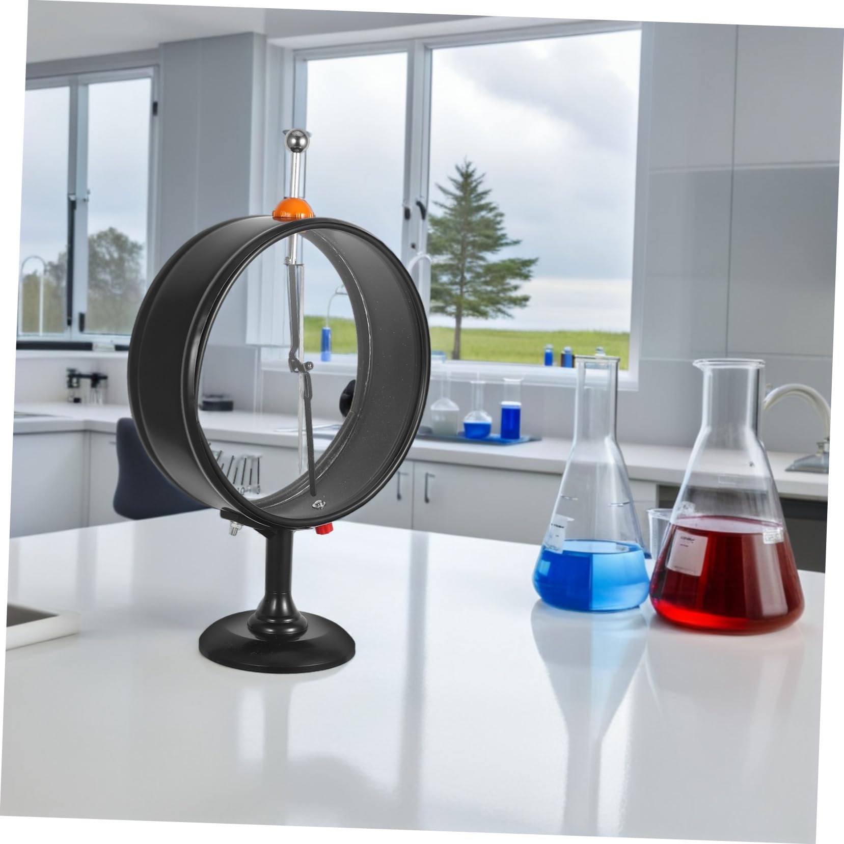 Elettroscopio Puntatore Didattico per Esperimenti Elettrostatici Strumento Rilevazione Statica per Laboratori e Fisica