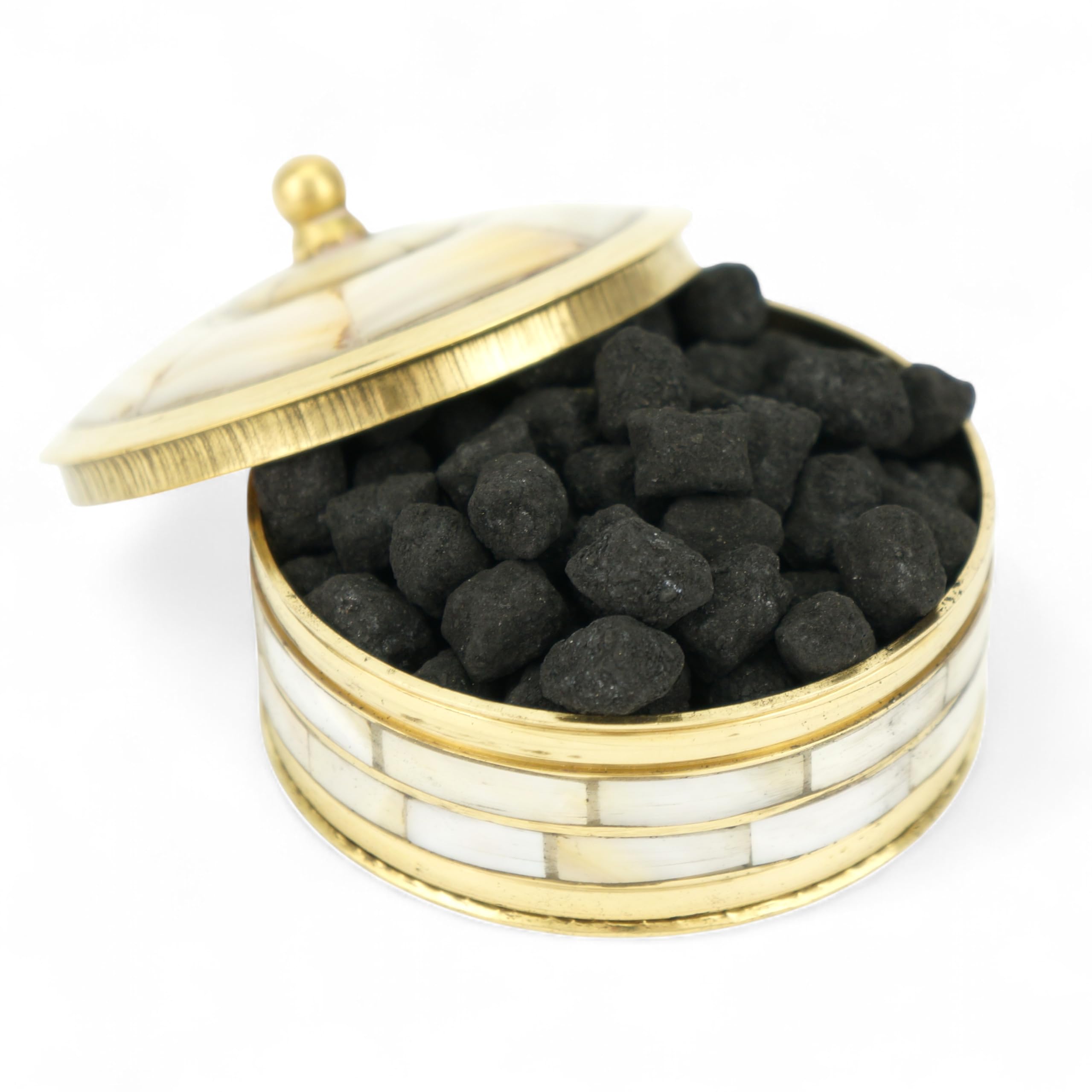 Orthodox Incense - Premium Scented Incense Handmade by Monks in Greece | Church or Home Use, Athonite Style | 1 Bag 42gr - 1.5oz (Black (Saint Cyprian))