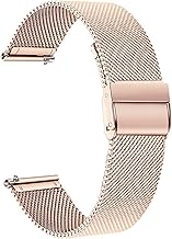 TRUMiRR Compatible with Amazfit GTS 4 Mini/GTS 2 Mini/GTS 3/GTS 2E/GTS Bracelet, 20MM Quick Release Woven Stainless Steel Mesh Watch Band for Amazfit Bip 3 Pro/Bip U/Bip Lite