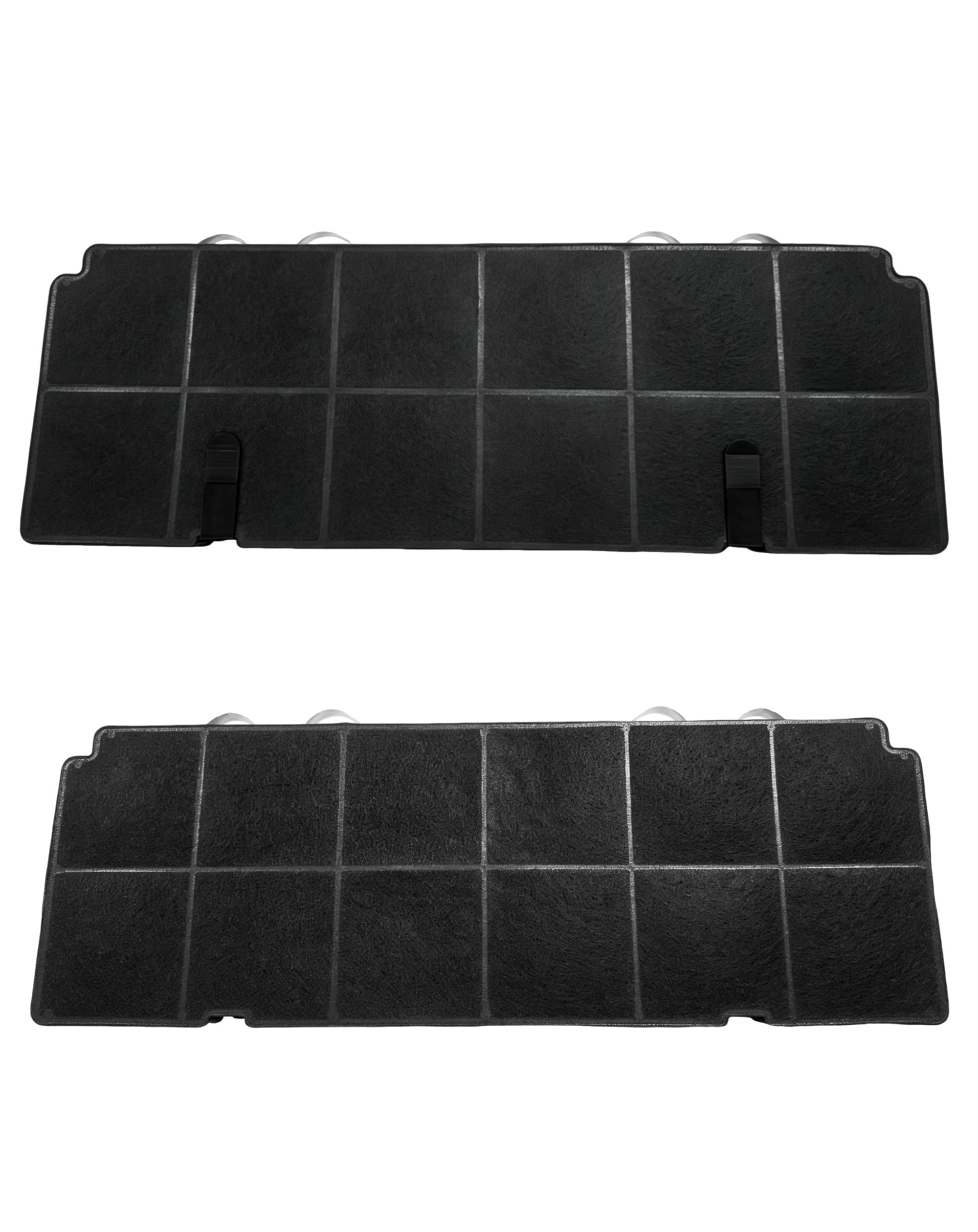 2er-Pack MCFB71 Aktivkohlefilter, Ersatz für AEG MCFB71, kompatibel mit Electrolux 902980281, 9029802817, 9029865806, MCFB82ST, 902986580, LFP616X Dunstabzugshauben-Modellen