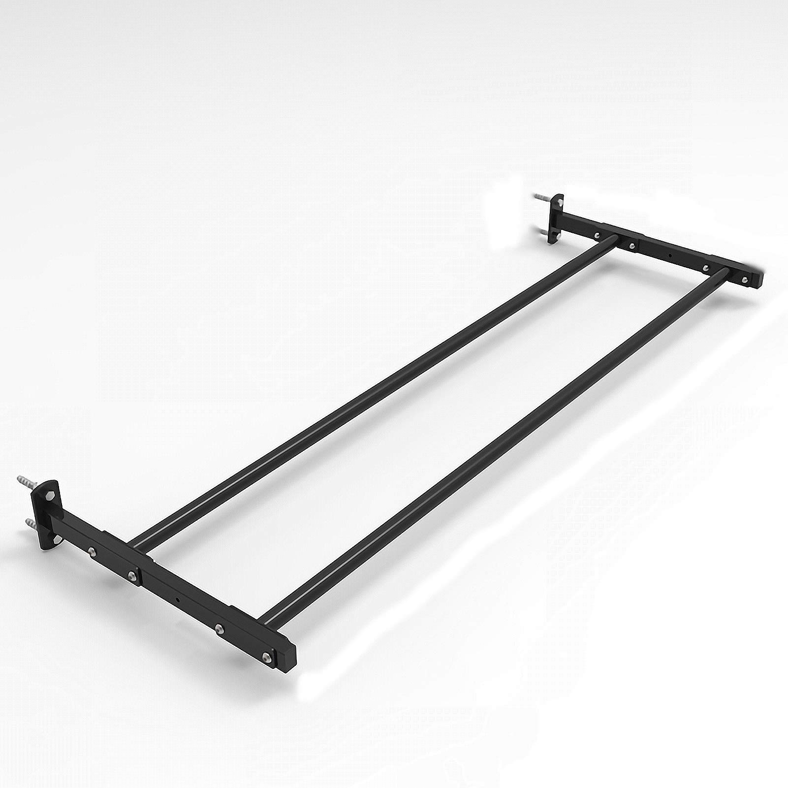 BCGT Sports rack Wall-mounted Yoga Ball Rack Gym Dedicated Ball Rack, Fitness Gravity Place Rack Rack (Color : Black, Size : B)