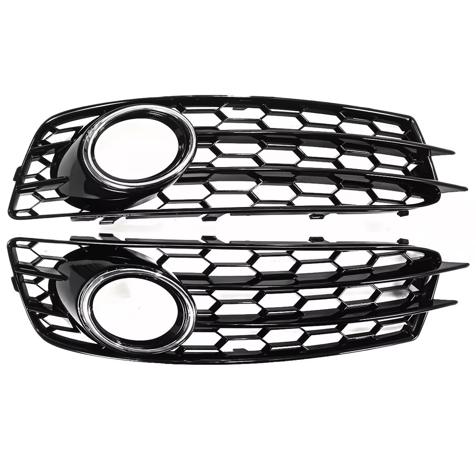 Parrilla de luz antiniebla para Audi A3 8P 2009-2012 de panal en parachoques delantero 6