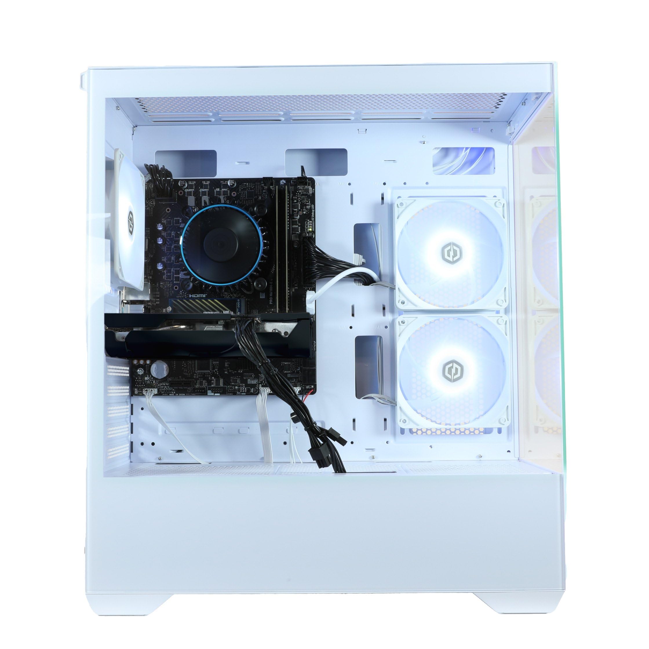 CyberPowerPC Wyvern Gaming PC - AMD Ryzen 5 5500, Nvidia RTX 5060