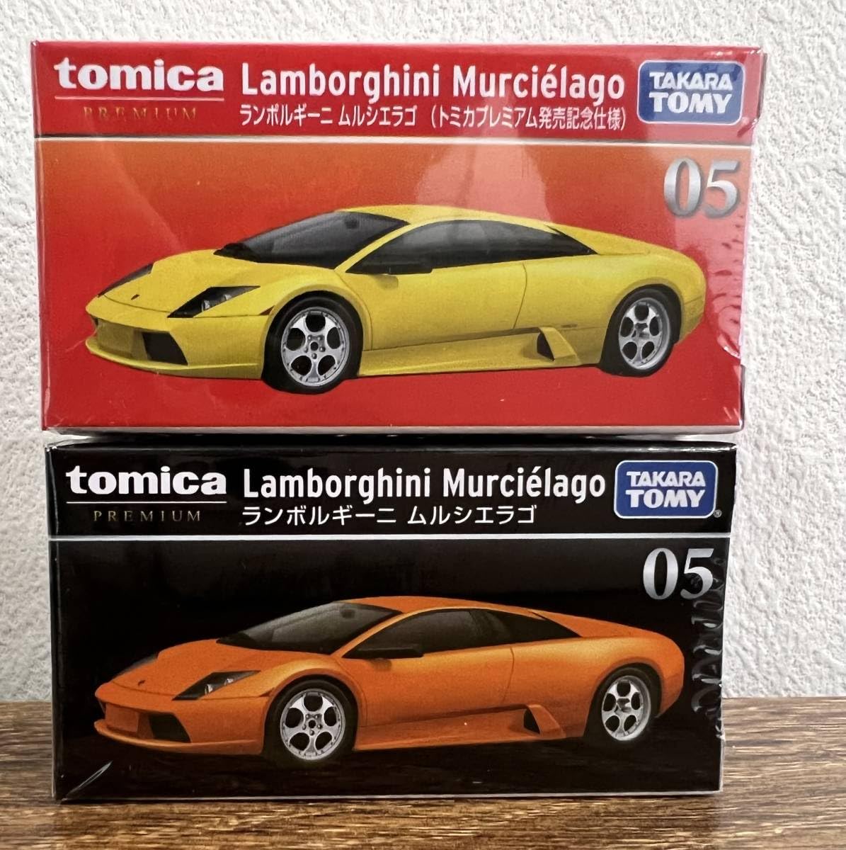 ランボルギーニ　ムルシエラゴ　ミニカー2台セット Amazon | 【2台セット】NO,05 ランボルギーニ ムルシエラゴ 発売記念