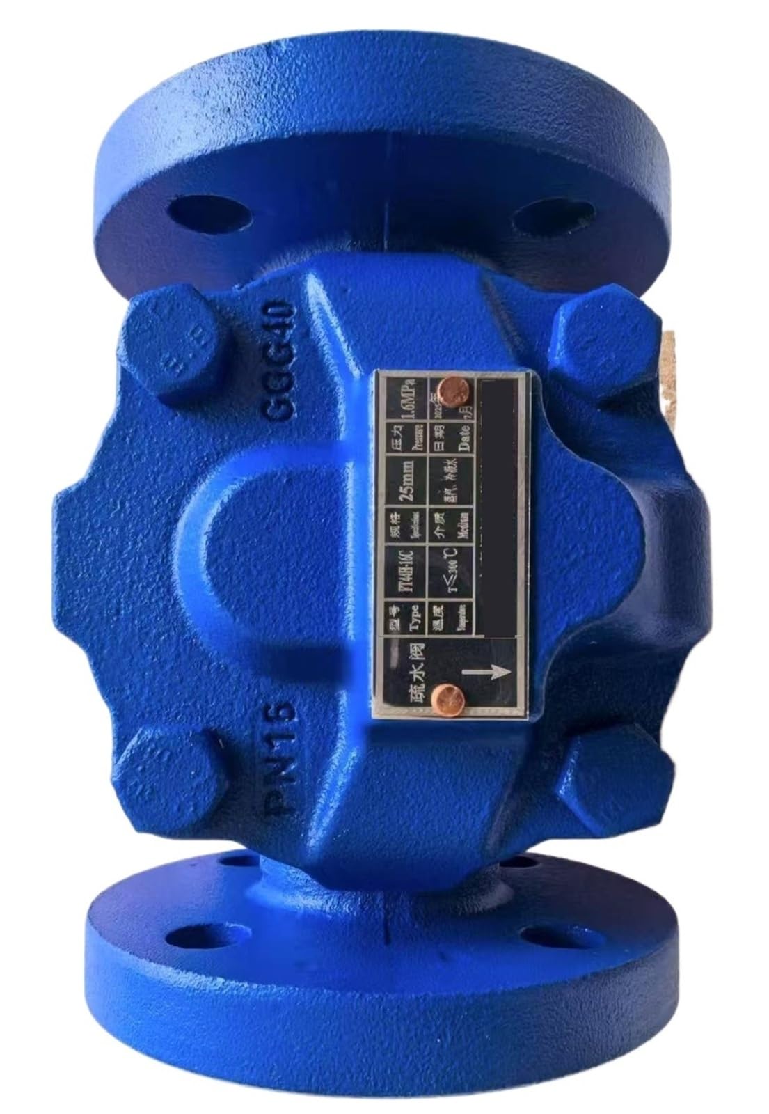 DN15-80 Valvola a sfera galleggiante a leva in acciaio inox per sifone vapore alimentazione manuale per acqua ad alta temperatura e sistema (pressione bassa pressione, dimensione 2 1,3 cm)