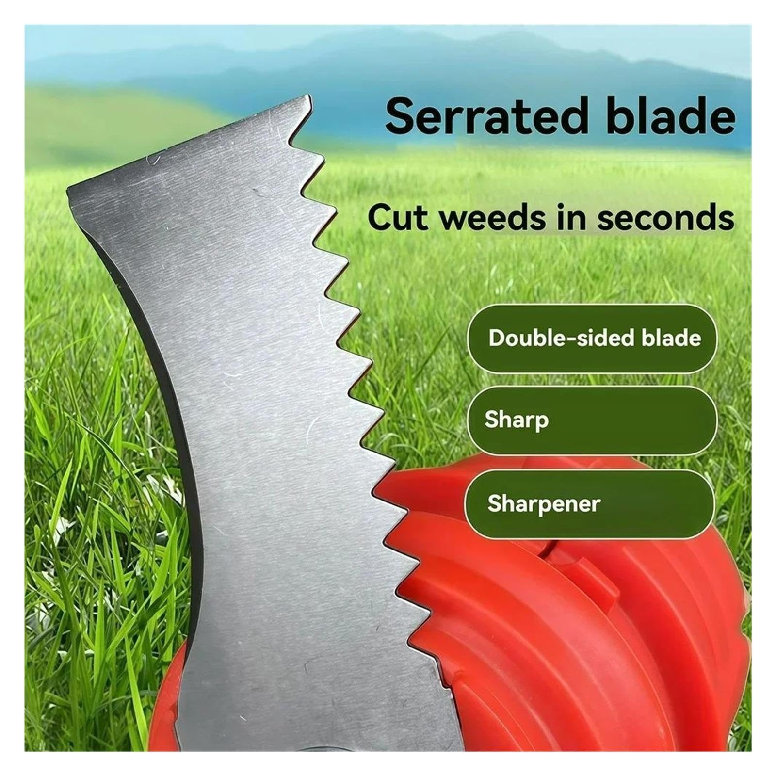 Hoja Dentada En Forma De Arco De 150mm Universal para Cortacésped Pequeño, Cortadoras De Jardín, Herramientas, Cuchilla para Cortacésped(20PCS Blade)