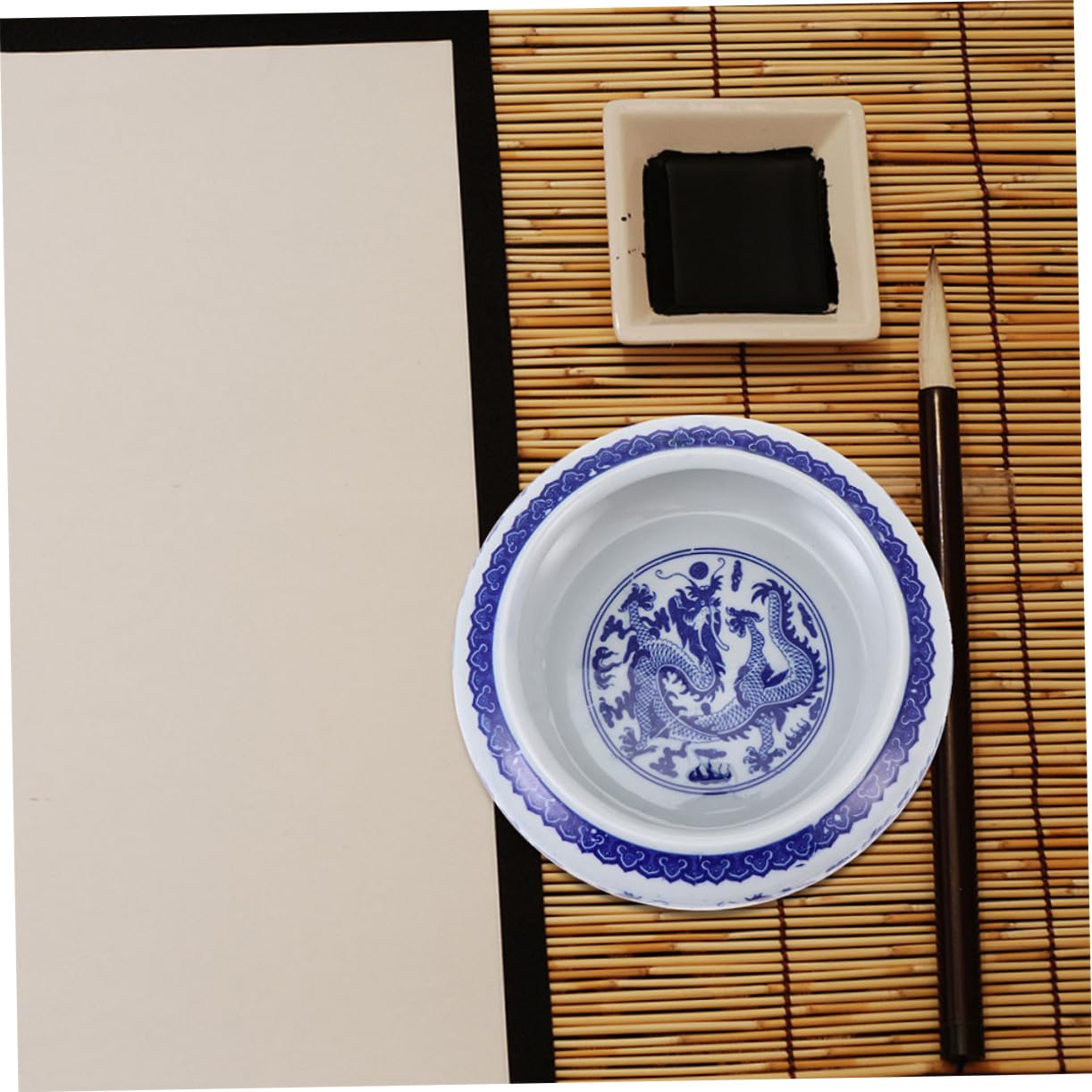 2pièces Pots à Eau Céramique pour Pinceaux à Encre Lot de Récipients De Rangement pour Et Peinture Accessoires Pratiques Et Décoratifs pour Bureau Et Art