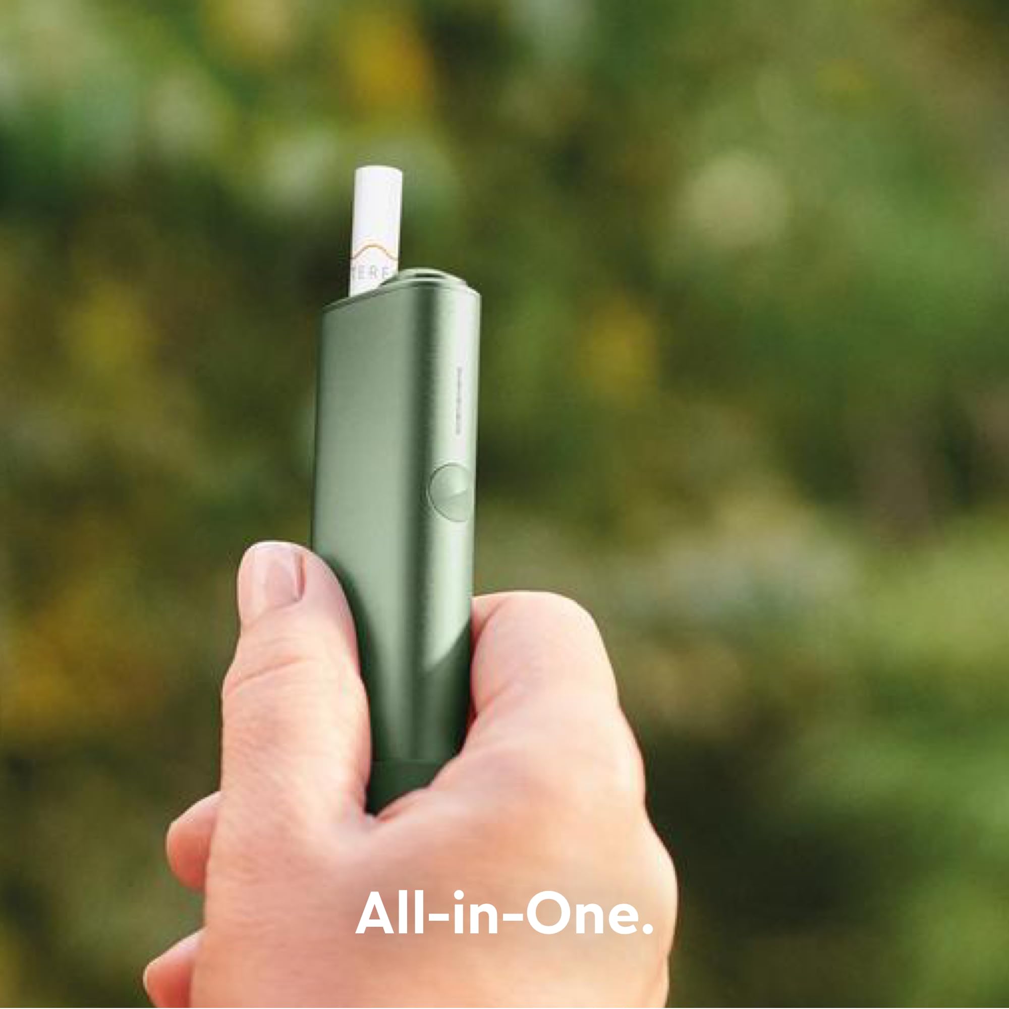 IQOS ILUMA ONE Kit Moss Green - Tabakerhitzer (in 5 Farben) - für TEREA Tabaksticks - unsere beste Alternative zur Zigarette