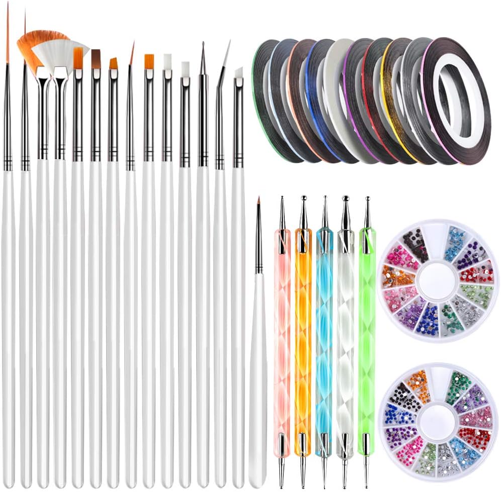 Teenitor 3D Nail Art Painting and Design Kit