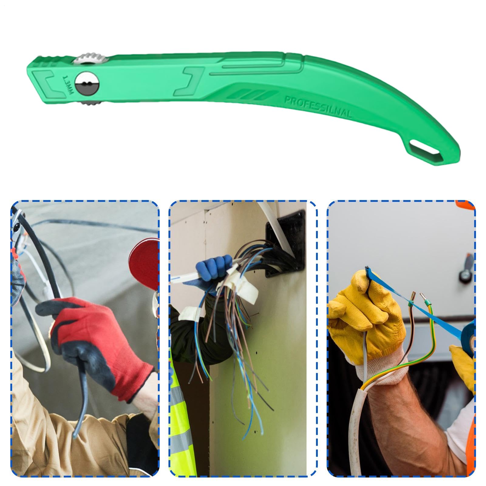 Netzwerkkabel Untwist Tool | Netzwerkkabel Twisted Wire Separatoren - Ethernet Werkzeug, 1,3 mm Engineer Drahtgrenze, Kammkabel oder Drähte bis 1,3 mm, Netzwerkkabel Untwisting Tool hat ein