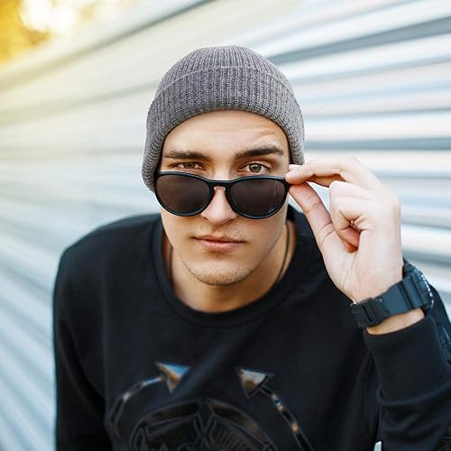 Vista 4 de SATINIOR Gorro de pescador unisex con borde enrollable, 4 piezas