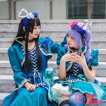 バンドリ 宇田川巴 コスプレ衣装 ウィッグ込 Amazon.co.jp: バンドリ Roselia 3th live 宇田川あこ ライブ