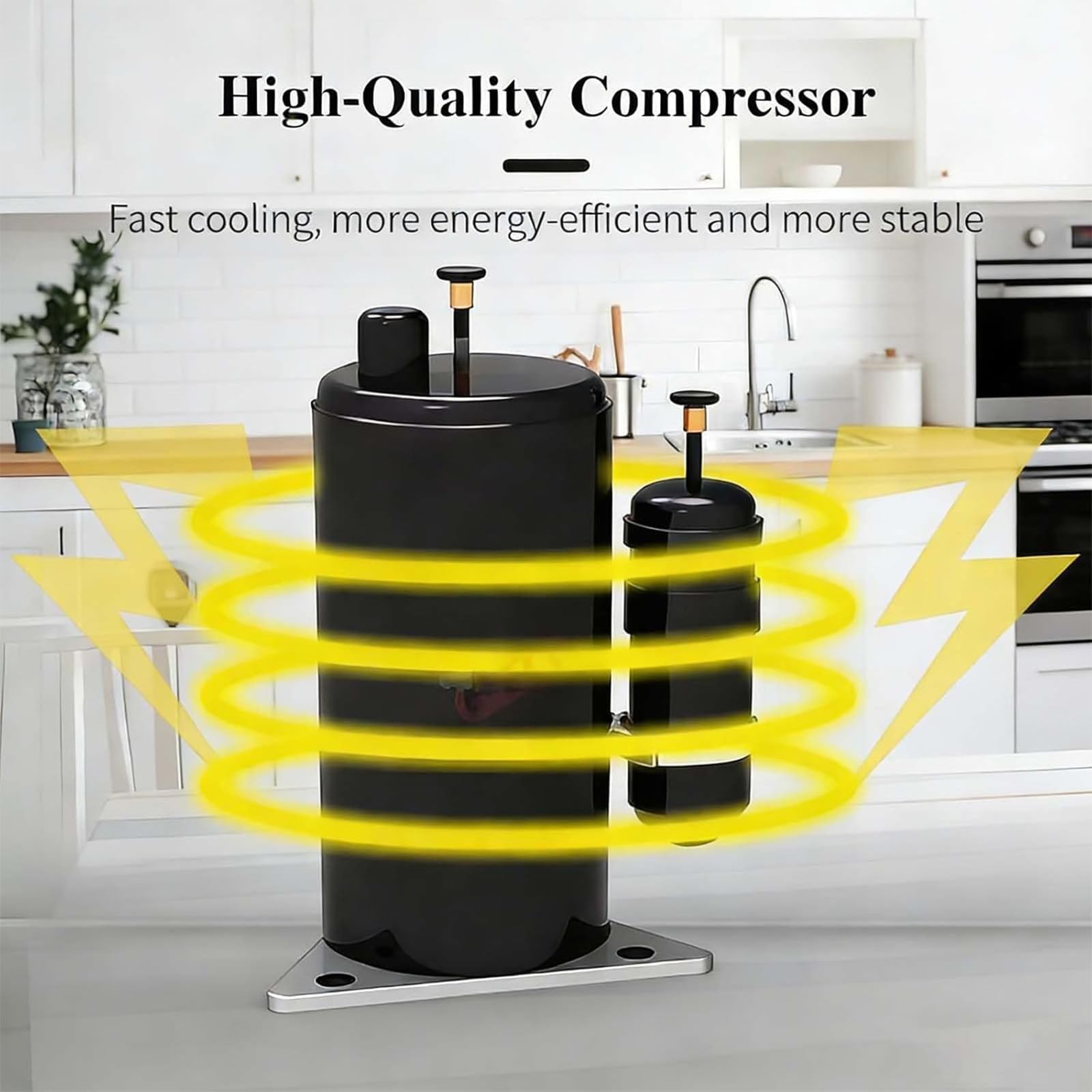 Máquina de helado de servicio suave, salida de 4-5 kg/h, tolva de congelador de 2.5 L, tanque de congelación de 1 litro, control LCD, limpieza automática, máquina de helado de encimera de 450 W