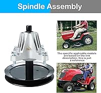 Vista 5 de Paquete de 2 reemplazos para 918-04865A 618-04636A Conjunto de husillo de cubierta de 46 pulgadas compatible con Cub Cadet LTX-1042, LTX1045