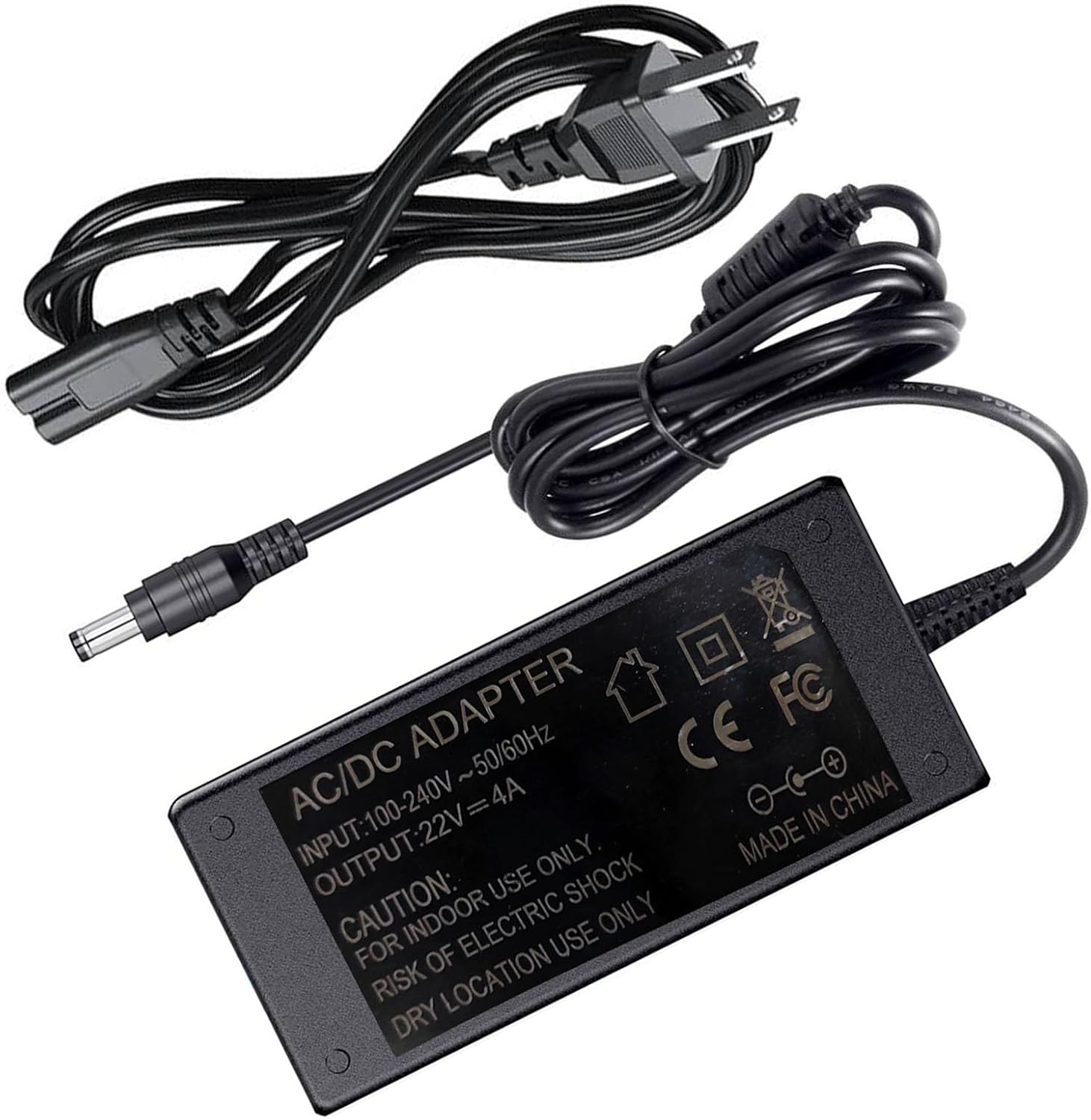 Charger for Bumpboxx Flare 8 and Flare 8 Pro,22V 4A Power Cord Adapter Compatible with Bumpboxx Bluetooth Portable Speaker，XT Party Wireless Speaker， RY72A220320M2 2SKAC1890B0W2 AC DC Adapter