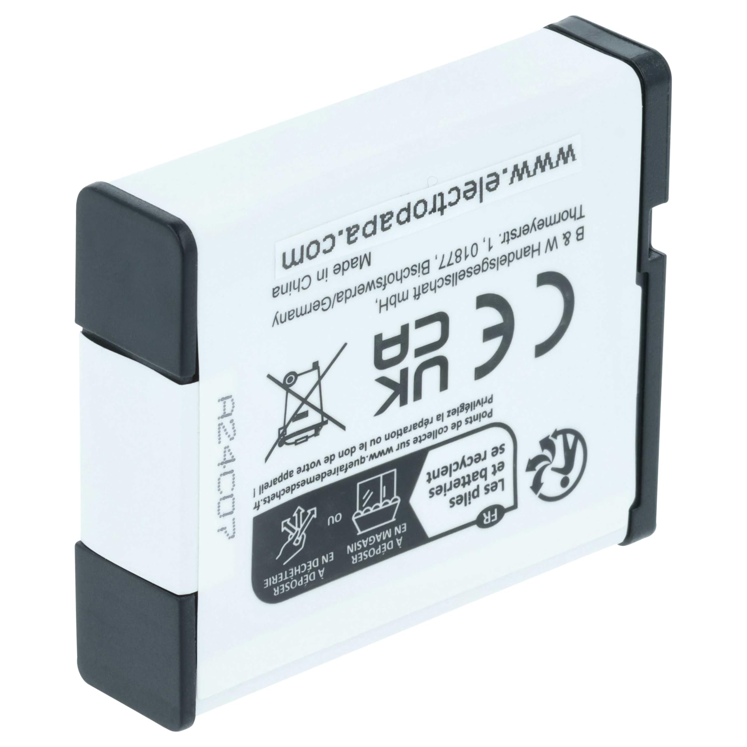 3x Batteria sostituisce Casio NP-130 NP-130A 1100mAh 3,6V