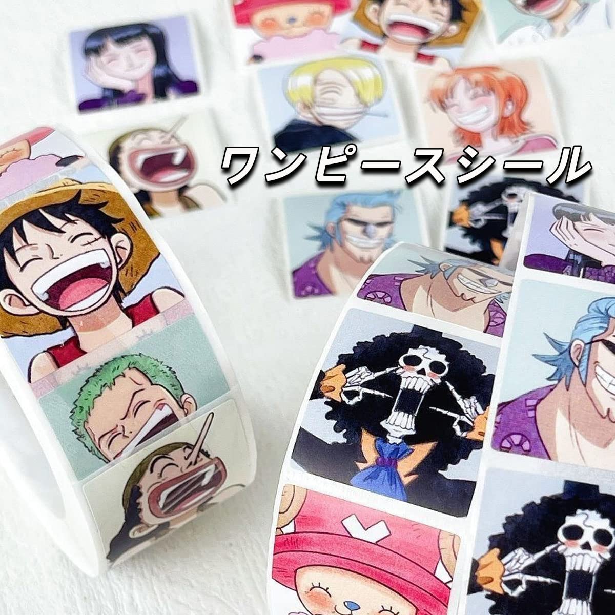 Amazon.co.jp: ONE PIECE ワンピース ステッカー 500枚海賊王