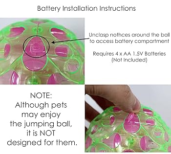 ボールライトニング1枚、BallLightning(4th)*3枚 Amazon.com: Haktoys Light Up Bouncing Ball, 4” Vibrating