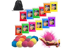 ARELUX Color Powder Balls - Perfect for Eye-Catching Smoke Photography