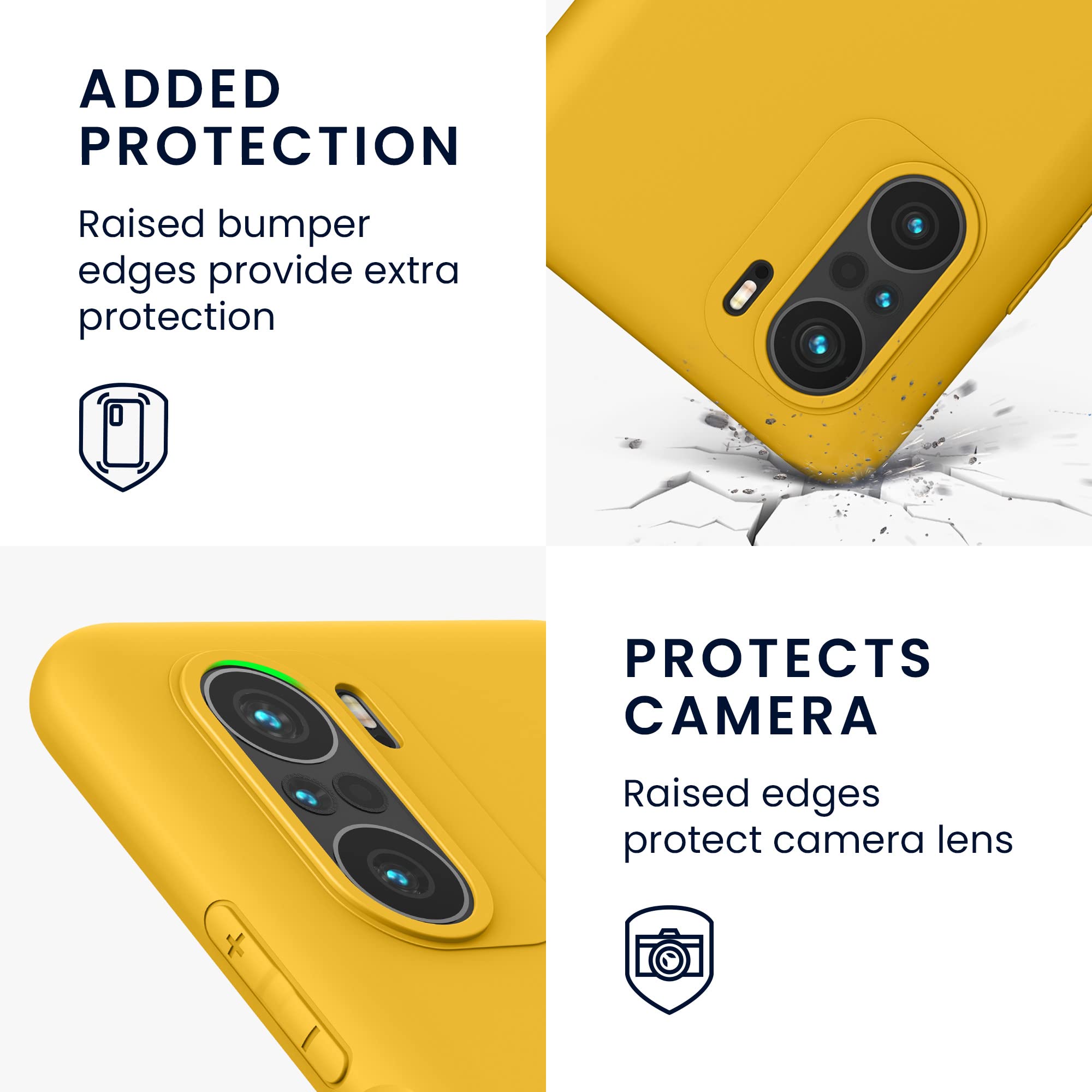 Kwmobile Handyhülle Für Xiaomi Mi 11i / Poco F3 – Holz & Carbon-Optik, Dunkelbraun