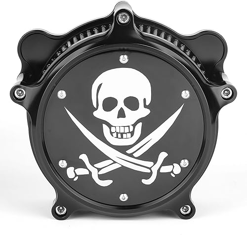 Miniatura 4 de Kit de admisión de filtro de aire para motocicleta, filtro de aire CNC compatible con Harley Twin Cam EVO Dyna FXR 1993-2017 Touring Road King