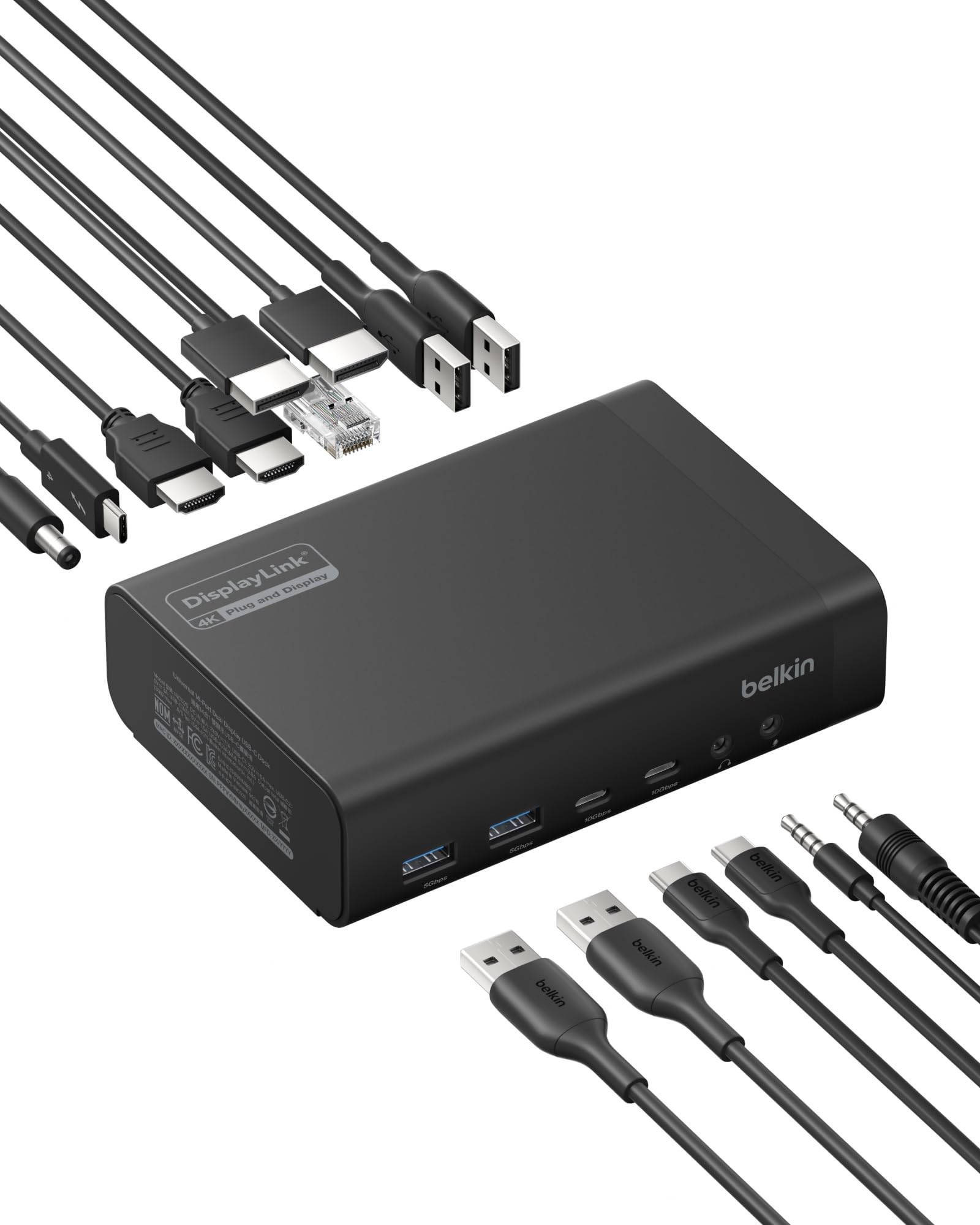 USB-Cドッキングステーション デュアルディスプレイ対応 Amazon.co.jp: Belkin DisplayLink デュアルディスプレイドッキング