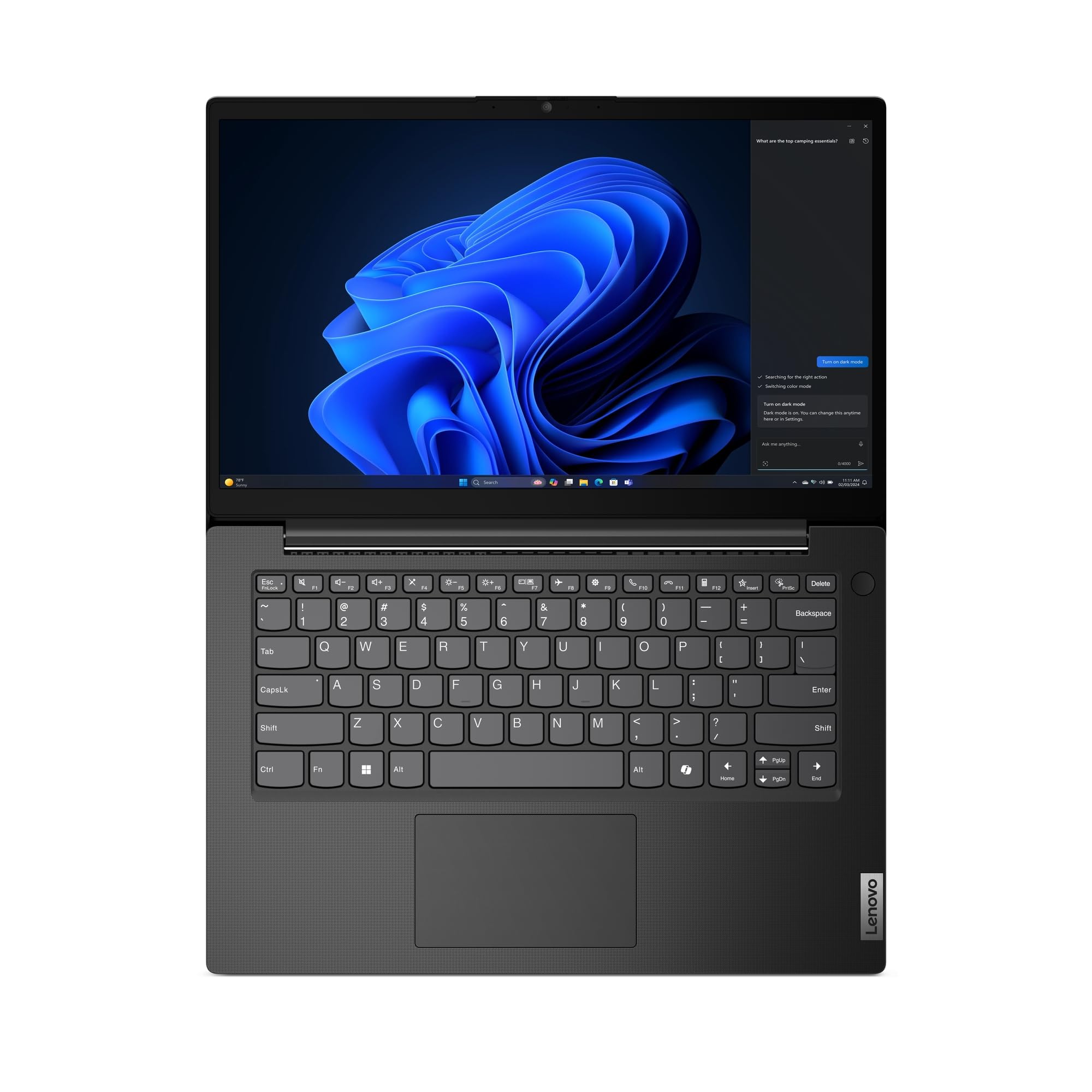 Lenovo V14 G5 - Hybrid Work Laptop - 14" FHD Display - Intel Core i7-240H - 16GB Memory - 512GB Storage - Integrated Intel UHD Graphics - Windows 11 Home - Business Black