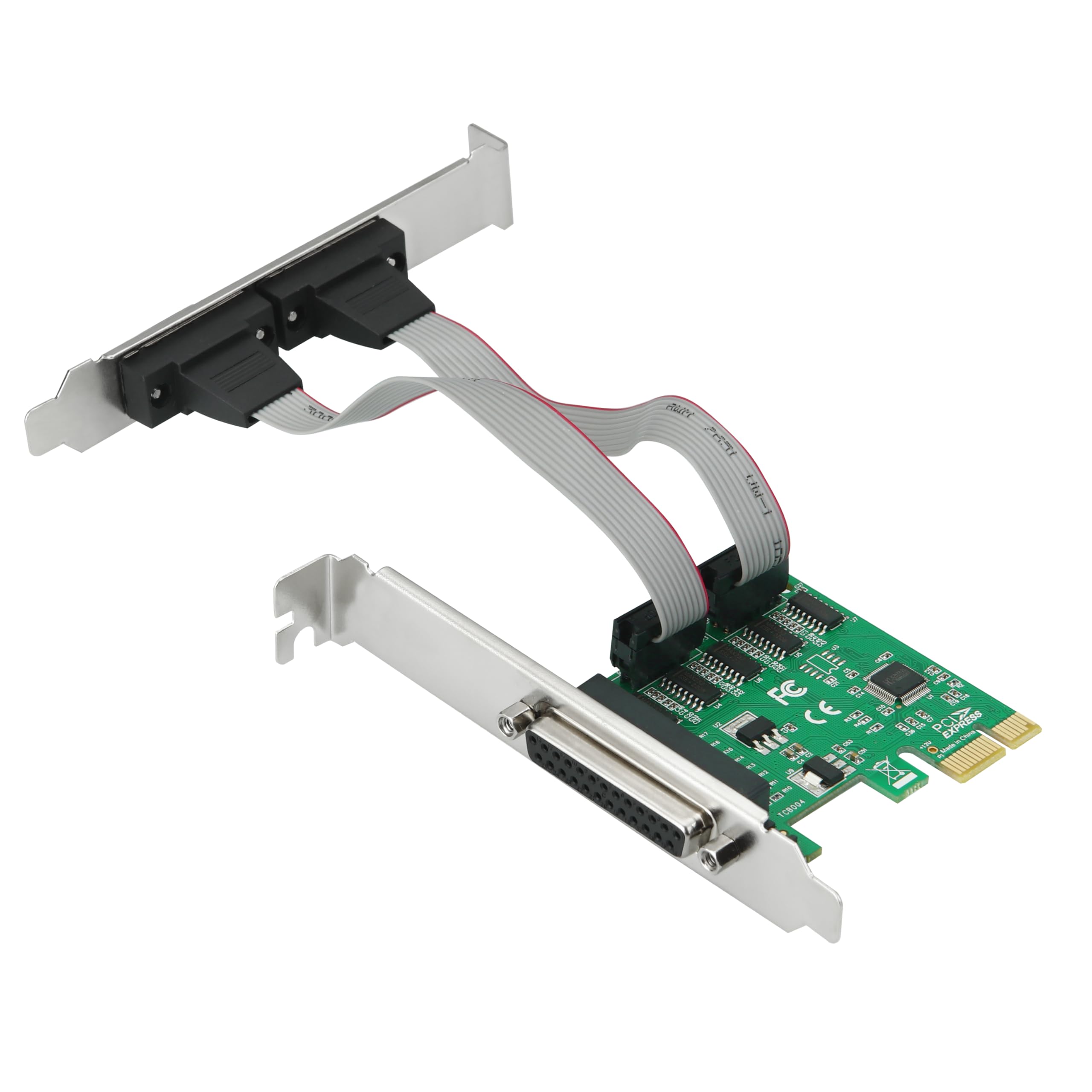 PCI Express x1 2 Serial/1 Parallel Card | Combo (2 x Serial + Parallel)-picture-15