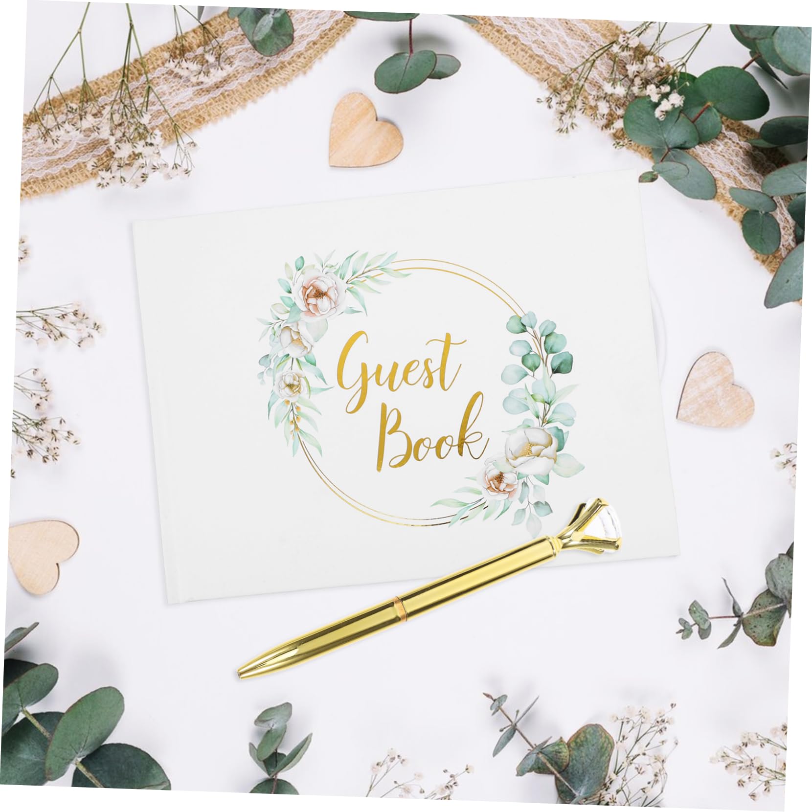 Libro Dei Ospiti Per Matrimonio Album Ritaglio Elegante Libro Delle Firme Per Ricevimenti Dei Ospiti Accessori Per Matrimoni