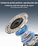 FODSPORTS FX8 - Intercomunicador Bluetooth para motocicleta con cancelación de ruido, casco Bluetooth con FM, hasta 8 ciclistas, casco intercomunicador, sistema de comunicación de auriculares para cuatrimoto/motocicleta/todoterreno, 2 piezas