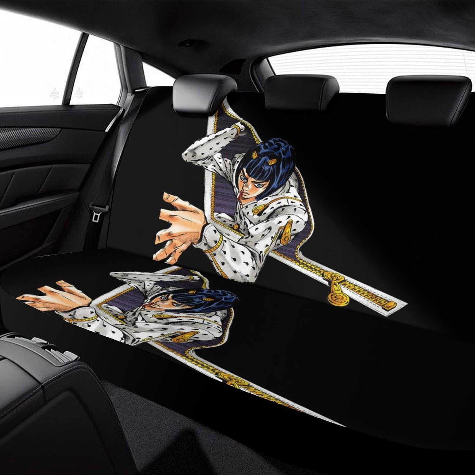 Amazon | ジョジョの奇妙な冒険 ブルーノ カーシートカバー 車