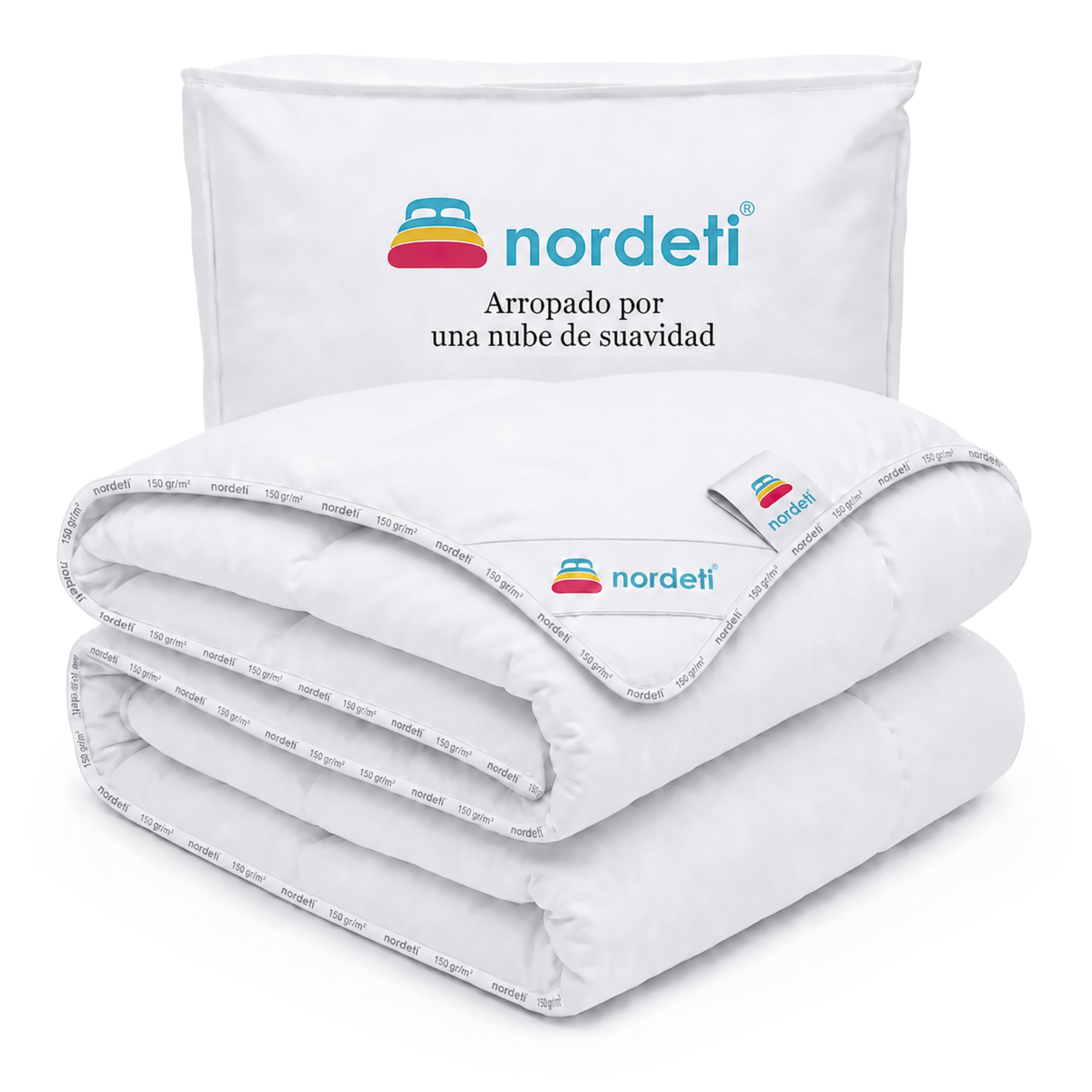 Edredón Nórdico 150g/m2 |180x220 cm | Cama 90/105