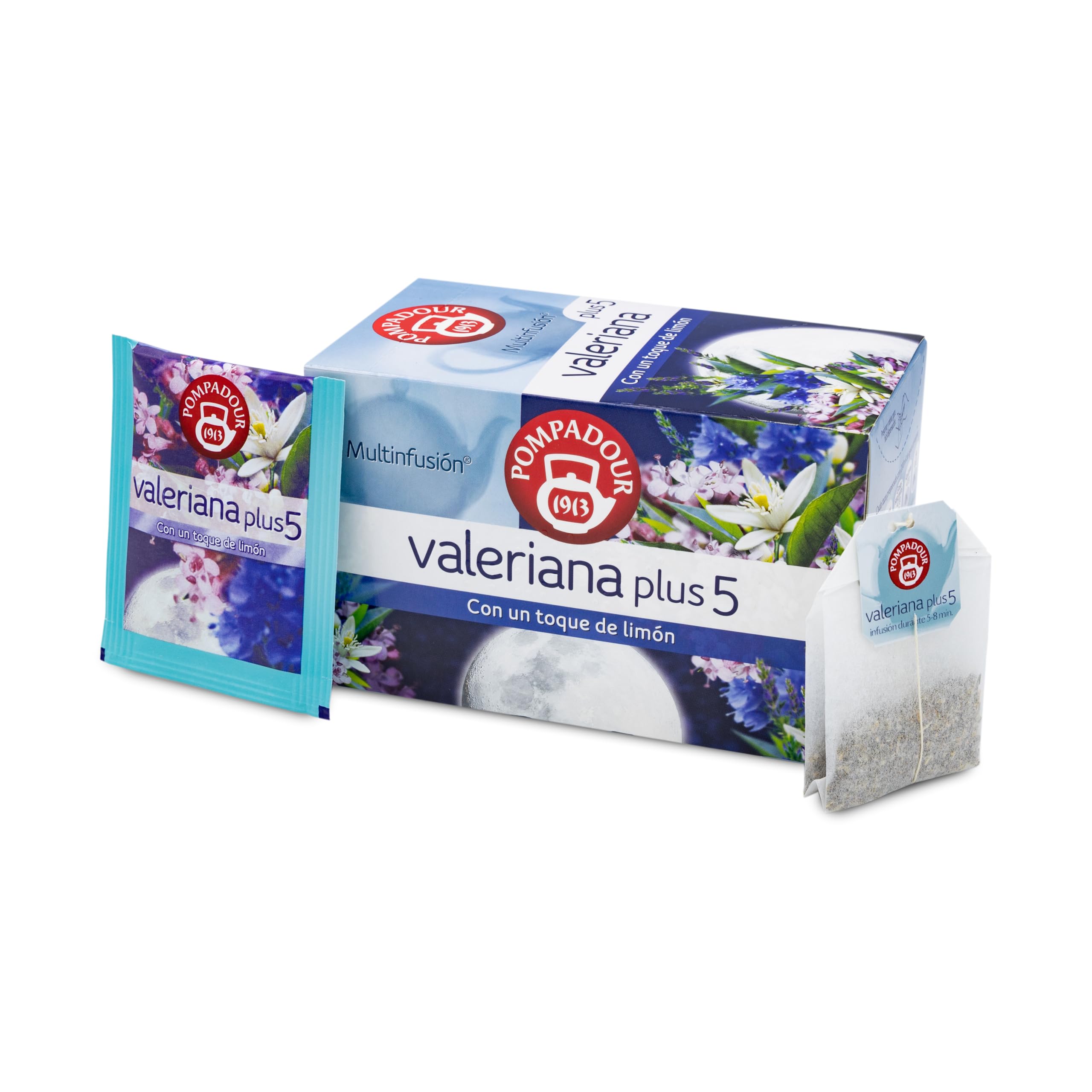 Pompadour Té de Valeriana Plus 20 Bolsitas