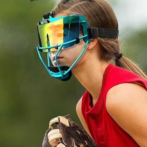 Miniatura 6 de Universal Softball Visor - Softball Eye-Shield Mask - Baseball Sports Sunglasses - Face Shield