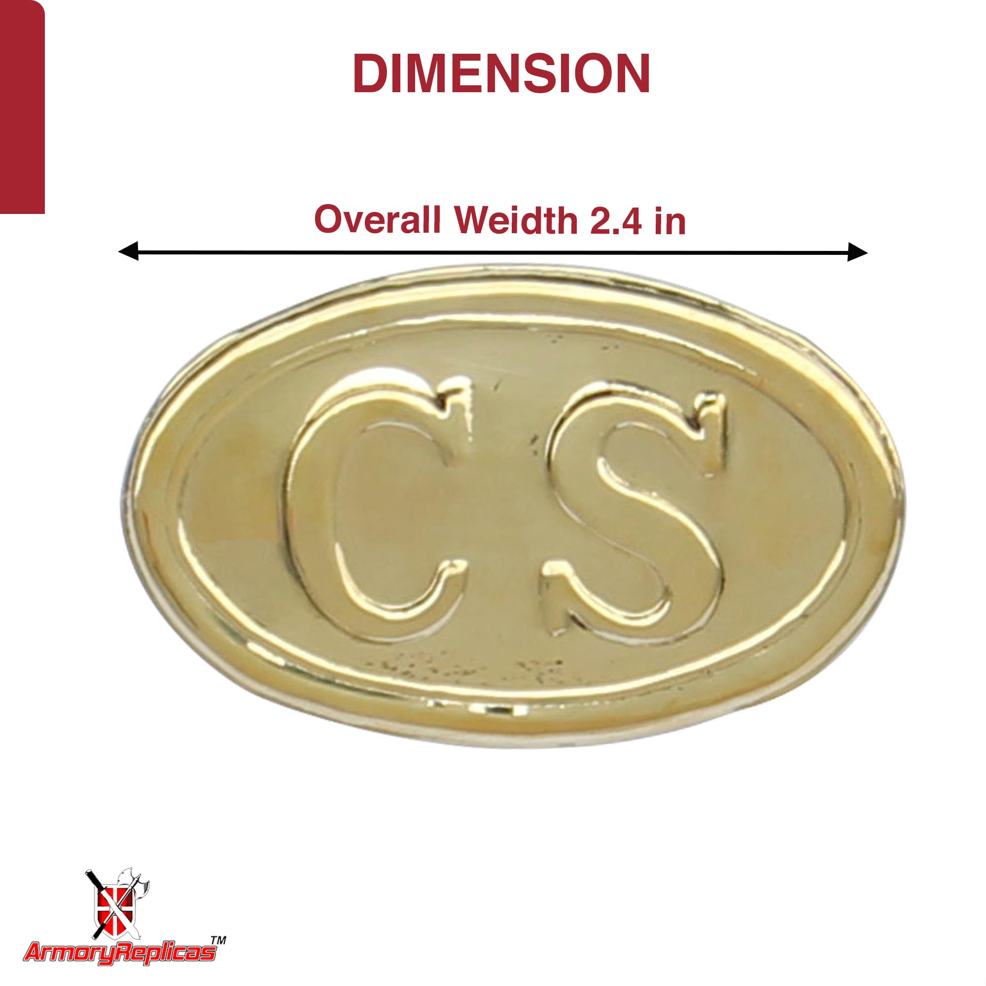 Armory Replicas Replicated Enlisted Confederate Solider Civil War Buckle