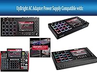 Vista 2 de UpBright Adaptador de 19 V CA/CC compatible con Akai Professional MPC Live MPCLive MPC X MPCX Force Secuenciador de muestreo independiente Centro