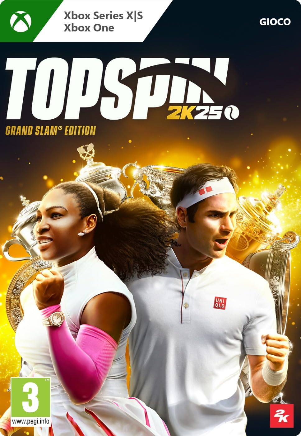 TopSpin 2K25: Grand Slam Edition | Xbox One/Series X|S - Codice download