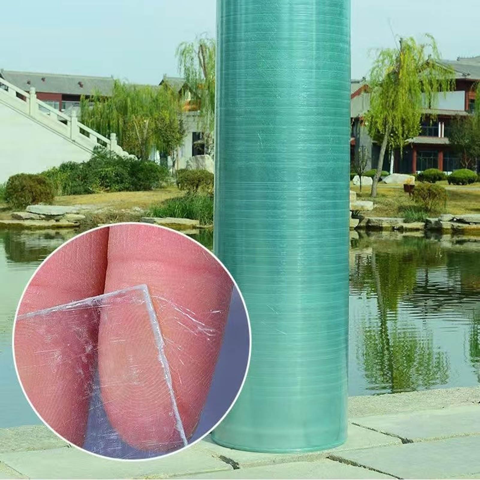 Cubierta Fibra Vidrio En Láminas Planchas Transparentes Tejados