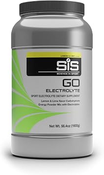 SiS GO Electrolyte Hydration Powder, Lemon & Lime, 3.5 lb, 40 Servings