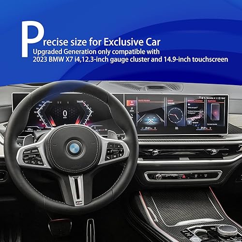 Miniatura 2 de XXCIWP 2024 2023 BMW Serie 3 Protector de pantalla para BMW X7 i4 i7 i7 iX 3Series 4Series 5Series 7 Series 2024 2024 2Series ldrive 8