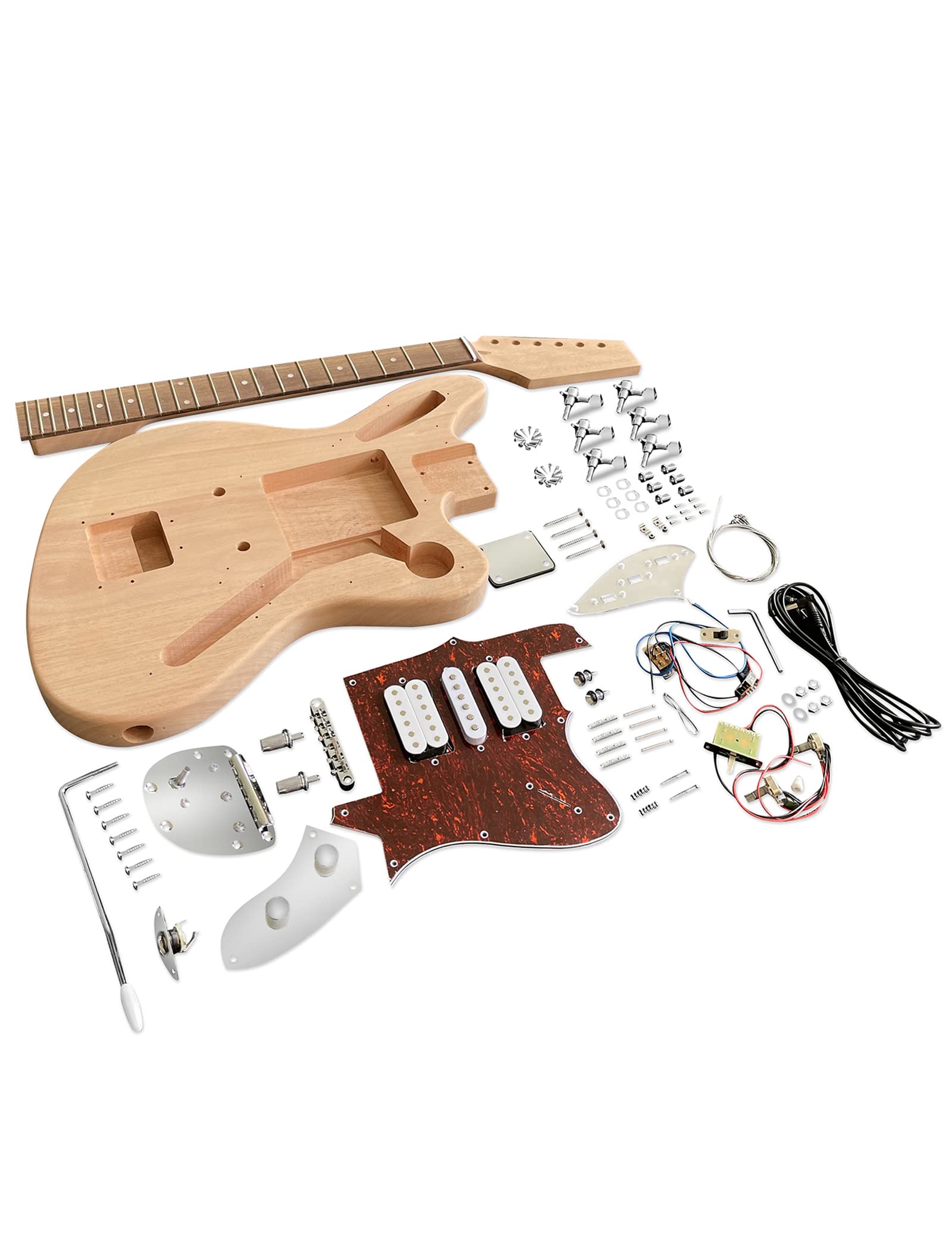 Amazon.com: Fistrock DIY Electric Guitar Kit Beginner Kit 6 String Amazon.com: Fistrock DIY Electric Guitar Kit Beginner Kit 6 String