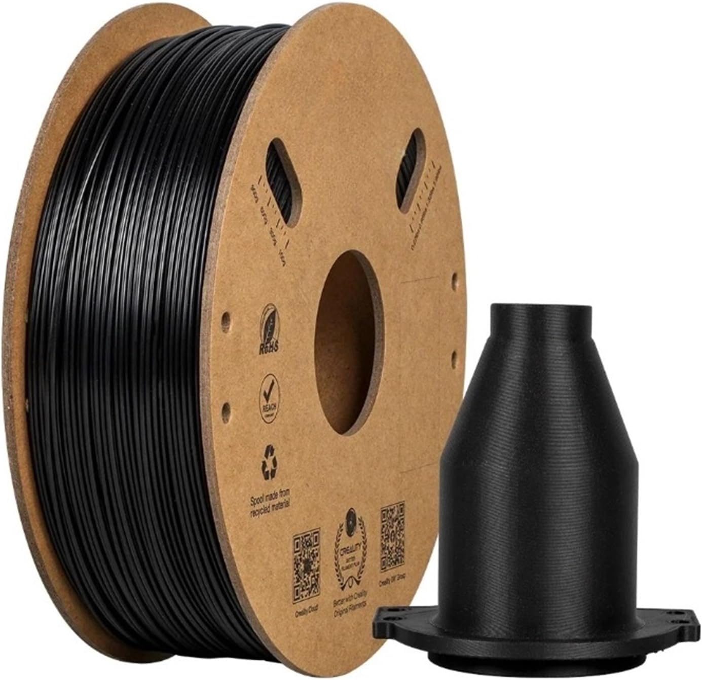 ABS Filament 1.75mm 3D Printer Filament ABS Designed for High Speed 350mm/s 1kg(2.2lbs)/Spool(White)