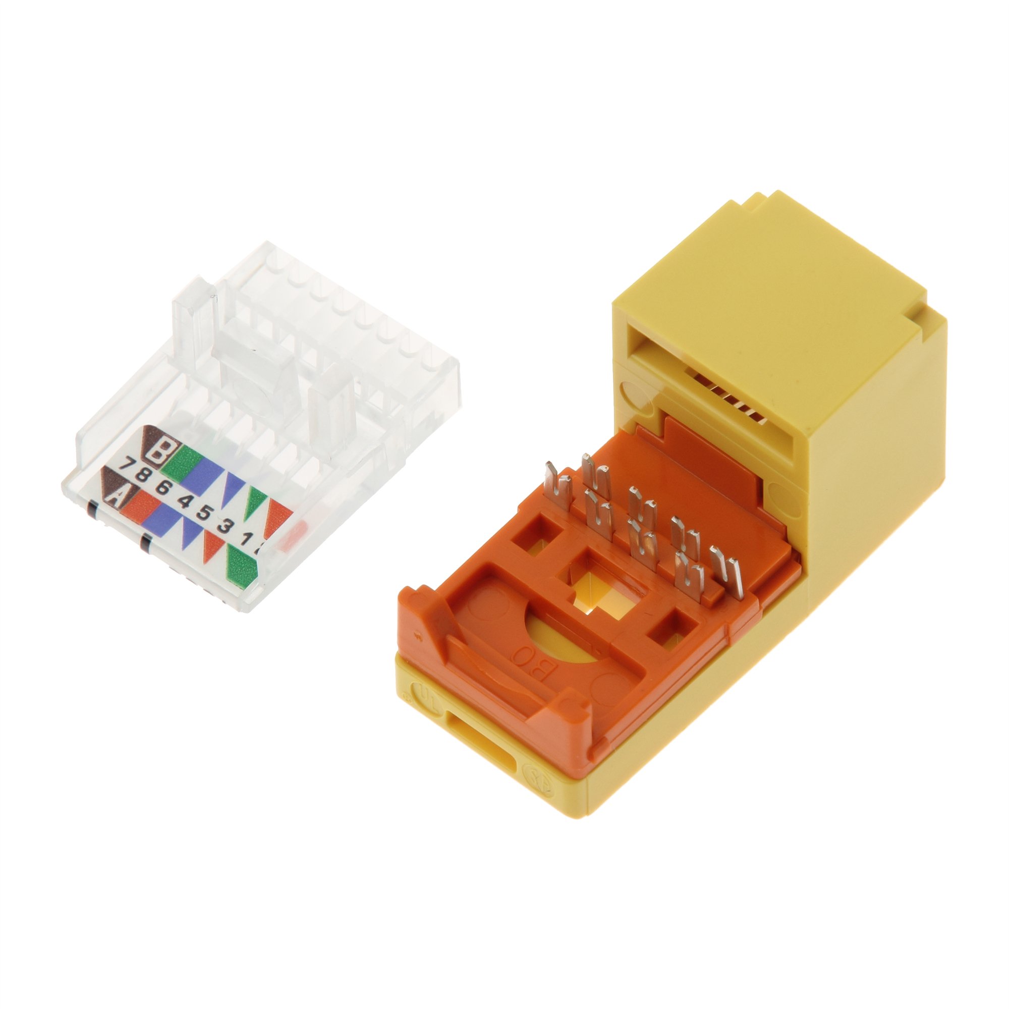 Panduit CJ588YLY Mini-com CAT5 Jack Module
