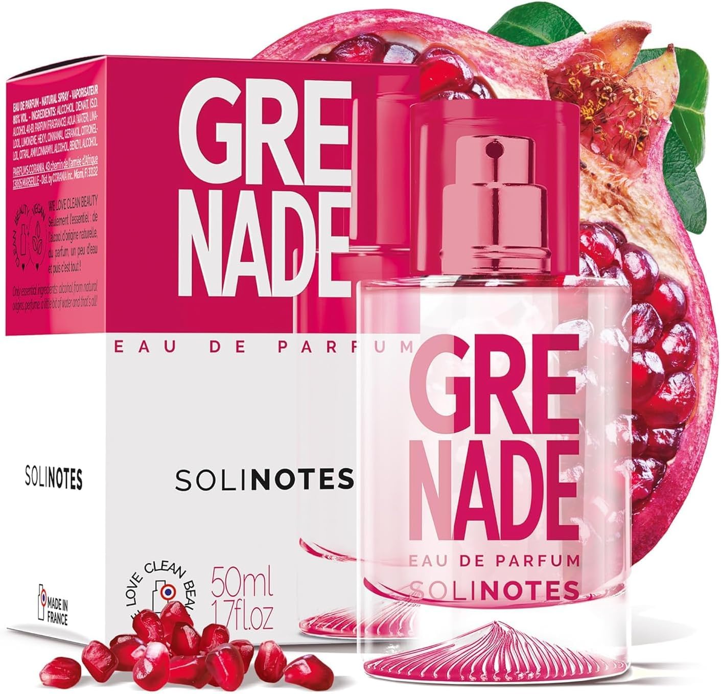 Solinotes Paris Grenade (Pomegranate) Eau De Parfum, 50 ml