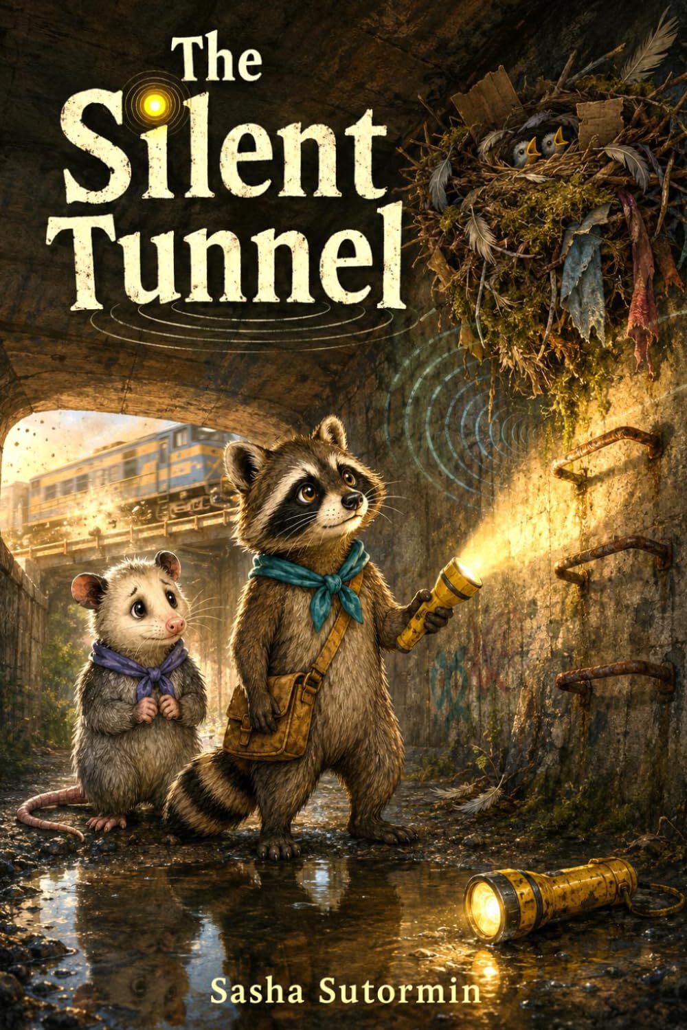 The Silent Tunnel: Scout the Raccoon Adventures - An interactive power to choose adventure where you say which way the story goes, as every choice helps shape your own ending: 13