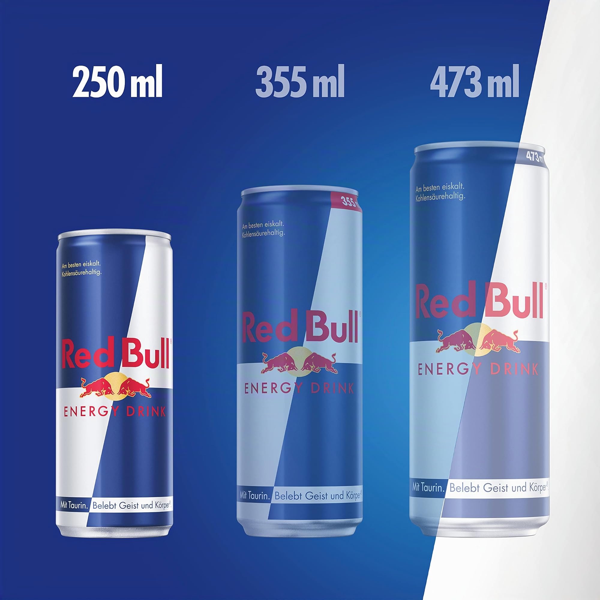 Red Bull Energy Drink, Lot de 24, jetables (24 x 250 ml)
